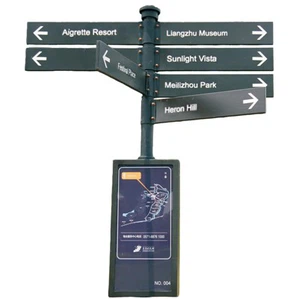 Papan Tanda Pencari Jalan Seni Bina