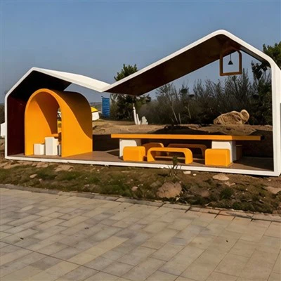 Landskap Pergola dan Pavilion